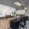 Leasing center with desk and chairs 