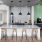 Bar with chairs